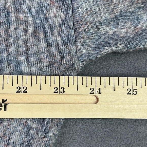 SUNDRY Python Snake Print Sweatshirt Womens 3 US L Pink Blue Gray Made in USA - Picture 7 of 8